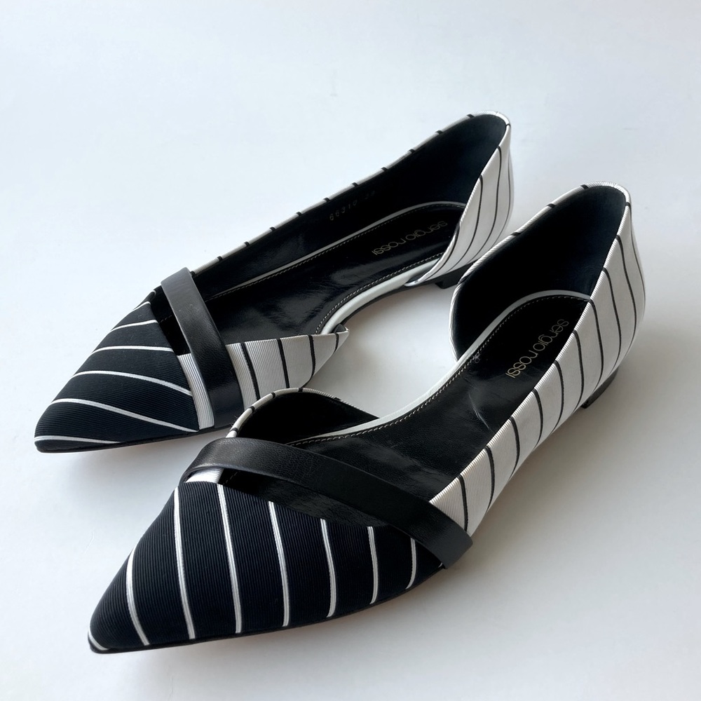 Sergio Rossi d’Orsay Ballet Flats